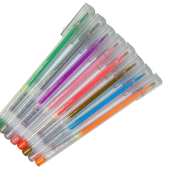 LAPIZ GEL COLORES X12