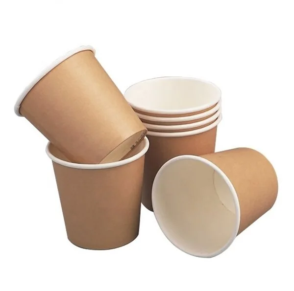 VASO CAFE 8oz SIMPLE KRAFT(1.000)