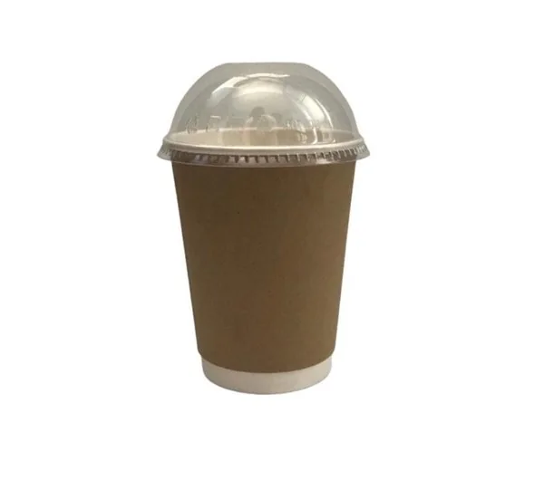 VASO 16oz TAPA DOMO