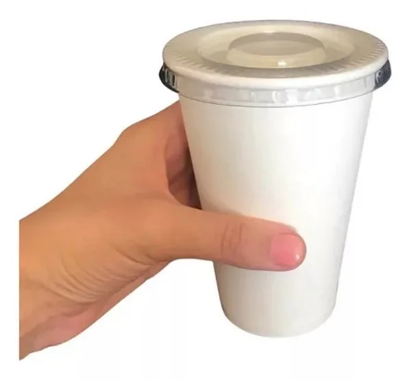 VASO 500/Tapa Plana x50