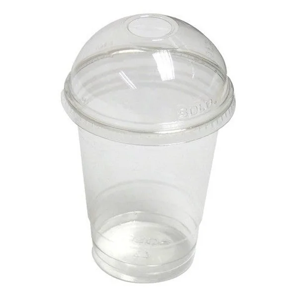 VASO 12oz TAPA DOMO