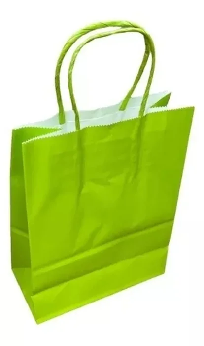 BOLSA MANILLA 16x21 VERDE