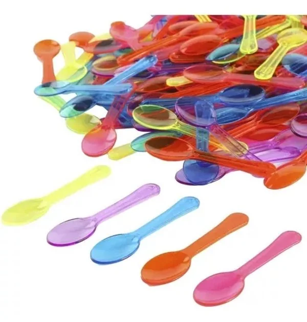 CUCHARA HELADO COLORES (200)
