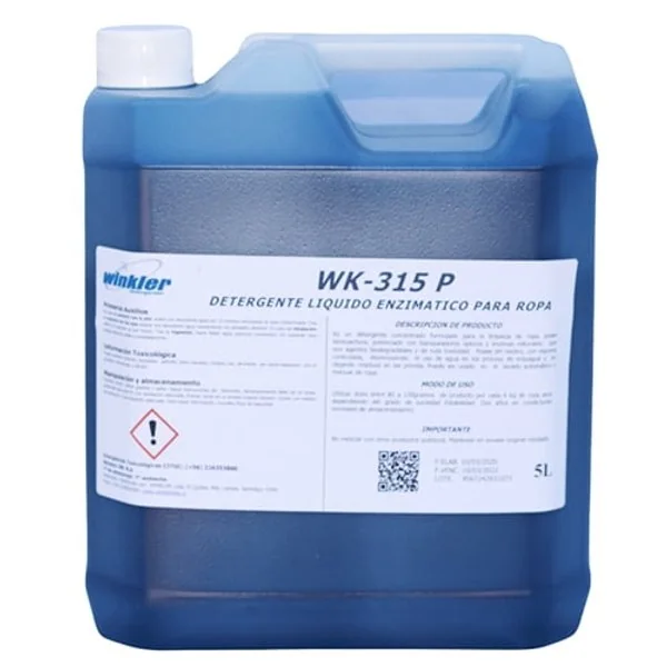 DETERGENTE ROPA LIQUIDO 5lts.